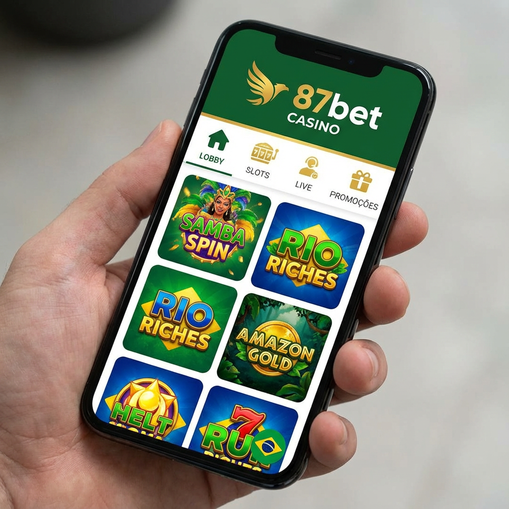 Aplicativo Móvel 87bet